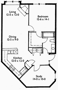 Suite 203 Floor Plan