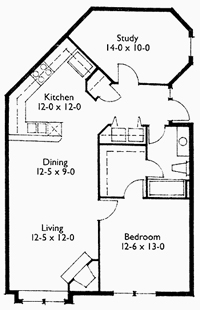 Suite 204 Floor Plan