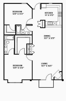 Suite 214 Floor Plan