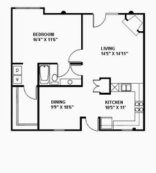 Suite 215 Floor Plan