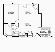 Suite 217 Floor Plan