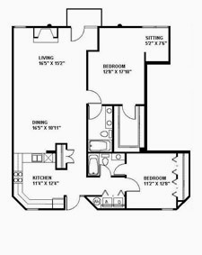 Suite 218 Floor Plan